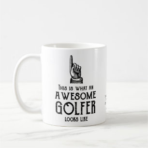 Geweldige Golfer Gepersonaliseerd Koffiemok