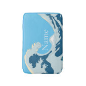 Geweldige golven Thunder_Cove Badmat (Voorkant Verticaal)