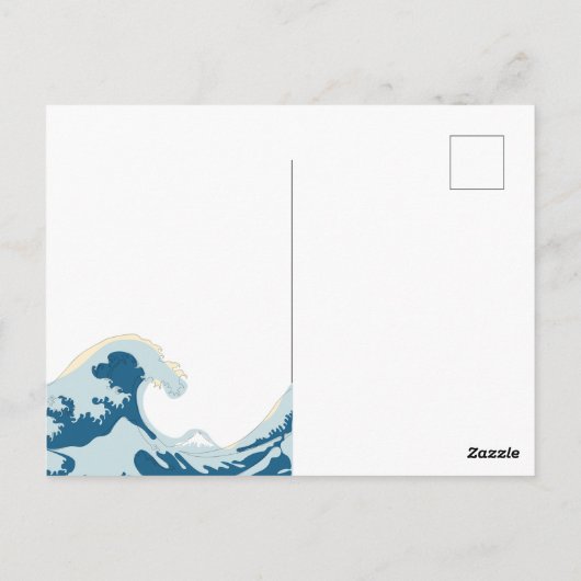 Geweldige golven Thunder_Cove Briefkaart (Achterkant)