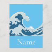 Geweldige golven Thunder_Cove Briefkaart (Voorkant)