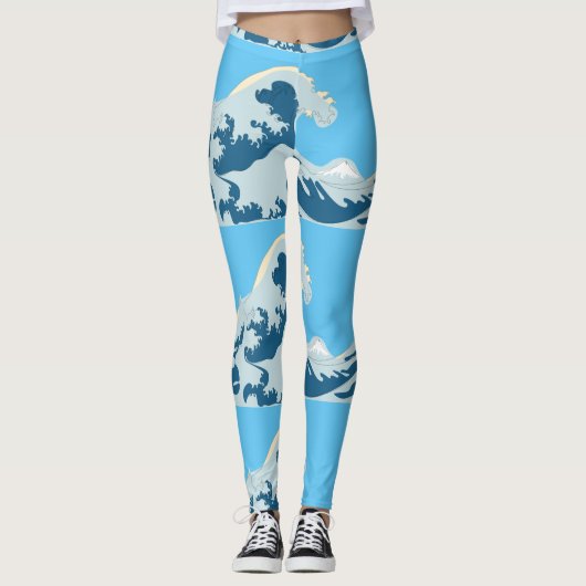 Geweldige golven Thunder_Cove Leggings (Voorkant)