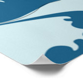 Geweldige golven Thunder_Cove Poster (Hoek)