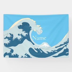 Geweldige golven Thunder_Cove Spandoek