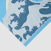 Geweldige golven Thunder_Cove Tissuepapier (Detail)