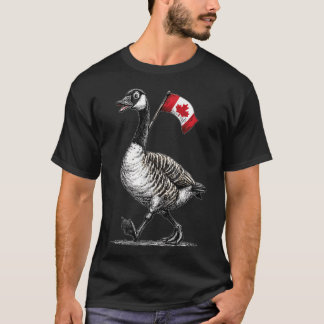 Geweldige Goose Graphic voor Canada liefhebbers T-shirt