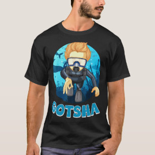 Geweldige Gotscha Duiksport Duiker T-shirt