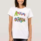 Geweldige Gram T-shirts en cadeautjes (Voorkant)