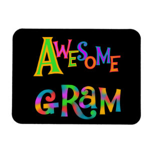 Geweldige Gram T-shirts en cadeautjes Magneet
