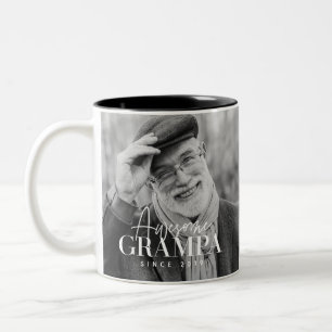 Geweldige grammatica sinds 20XX eenvoudige elegant Tweekleurige Koffiemok