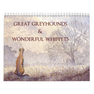Geweldige Greyhounds & Wonderful Whippets kalender