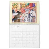 Geweldige Greyhounds & Wonderful Whippets kalender (Jan 2027)