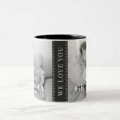 Geweldige grootmoeder sinds 20XX eenvoudige legant Tweekleurige Koffiemok (Center)