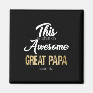 Geweldige Grote Papa Speciale Grote Opa Magneet