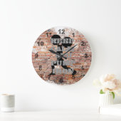 GEWELDIGE GRUNGE GYM GROTE KLOK (Huis)