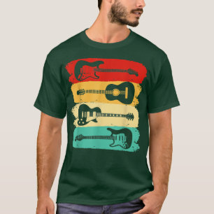 Geweldige Guitar Musicians Player Musical T-shirt
