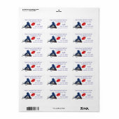 Geweldige haardag etiket (Full Sheet)