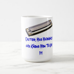 Geweldige Harmonica Mok! Koffiemok
