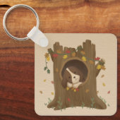 Geweldige herfst: Beagle Sleutelhanger (Voorkant)