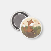 Geweldige herfst: Fox Magneet (Voorkant / Achterkant)