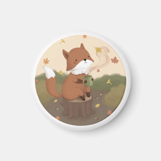 Geweldige herfst: Fox Magneet (Voorkant)