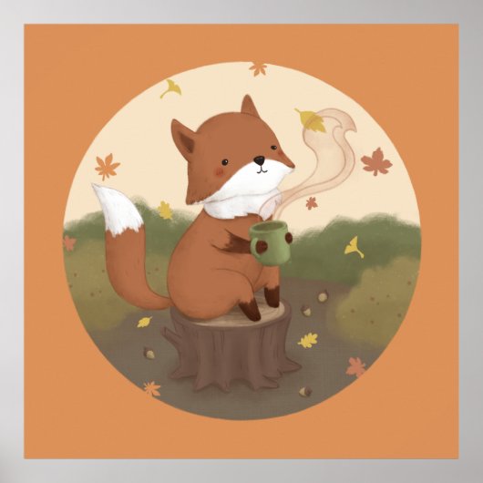 Geweldige herfst: Fox Poster (Voorkant)