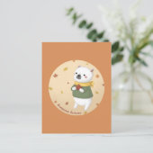 Geweldige herfstillustratiekunst briefkaart (Staand voorkant)