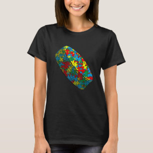 Geweldige Hockey Autisme Sport Autisme Bewustzijn T-shirt