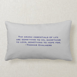 Geweldige hoofdzaak Lumbar Pillow Kussen