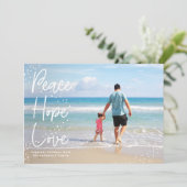 geweldige hoop en liefdeskaart kaart (Staand voorkant)