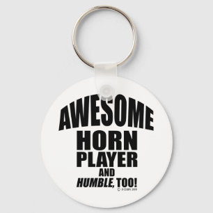 Geweldige Horn Player Sleutelhanger