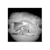 Geweldige ijsdraak rubberstempel (Afrduk)