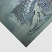 Geweldige ijsdraak tissuepapier (Detail)