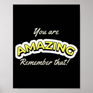 Geweldige Inspirerende Spreuk Motiverende Uitspraa Poster