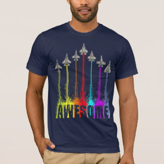 Geweldige jachtvliegtuigen t-shirt