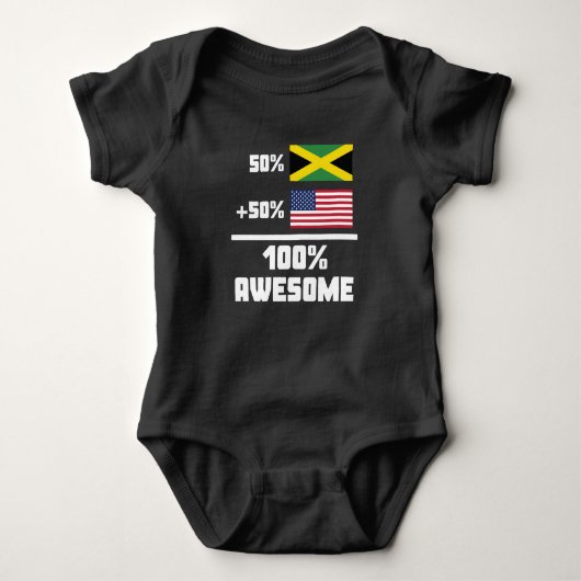 Geweldige Jamaicaans Amerikaans Romper (Voorkant)