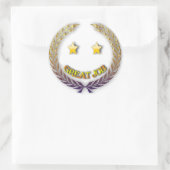 Geweldige Job sticker (Tas)