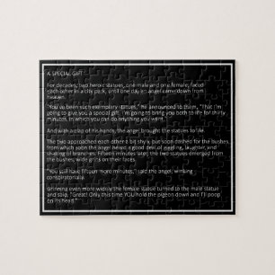 Geweldige Jokes aangepaste kleurpuzzel 4 Legpuzzel