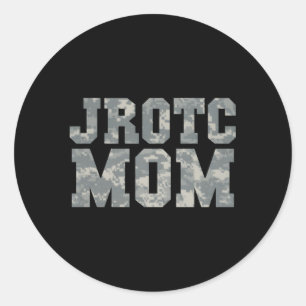 Geweldige JROTC Moeder Voor Trots Junior ROTC Moed Ronde Sticker