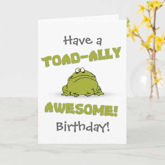 Geweldige Kaart (Gele Bloem)