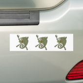 Geweldige kameleon bumpersticker (Op auto)