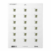 Geweldige kameleon etiket (Full Sheet)