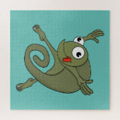 Geweldige kameleon legpuzzel (Horizontaal)
