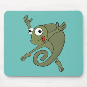 Geweldige kameleon muismat