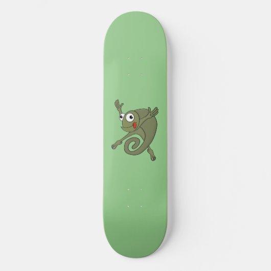 Geweldige kameleon skateboard (Voorkant)