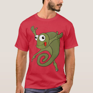 Geweldige kameleon t-shirt