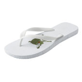 Geweldige kameleon teenslippers (Schuin)