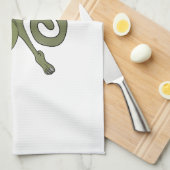 Geweldige kameleon theedoek (Quarter Fold)