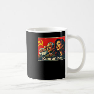 Geweldige Kamunisme kameraad Commie La Harris 2024 Koffiemok