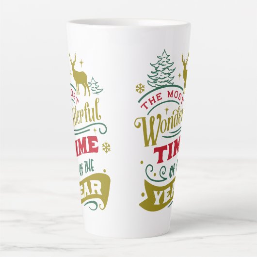 Geweldige kerst latte mok (Voorkant)