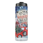 Geweldige kerst van het jaar thermosbeker (Voorkant)